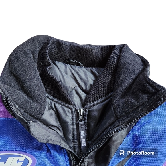 hjc Jackets & Coats Vintage Hjc Snowmobiling Riding Racing Puffer
